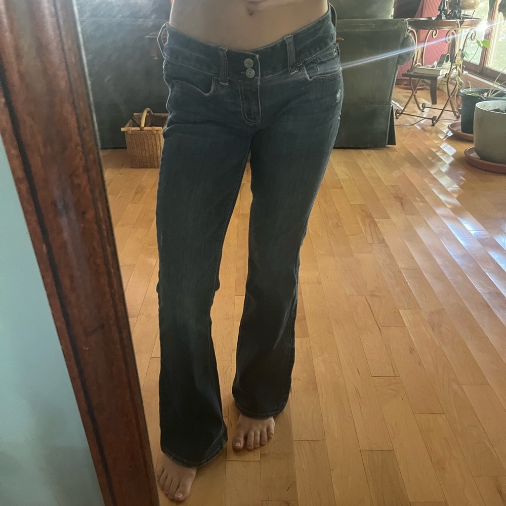 American Eagle Medium Wash Artist Flare